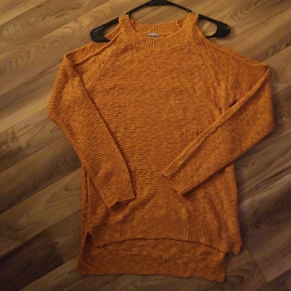 Cold Shoulder Sweater
